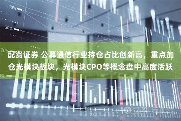 配资证券 公募通信行业持仓占比创新高，重点加仓光模块板块，光模块CPO等概念盘中高度活跃